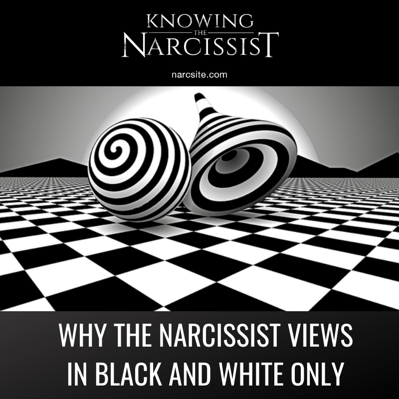 Knowing the Narcissist Why the Narcissist Views in Black and White